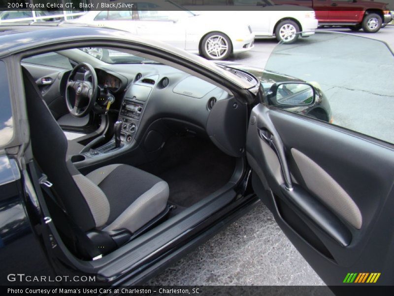 Black / Black/Silver 2004 Toyota Celica GT