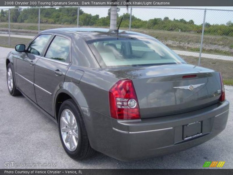 Dark Titanium Metallic / Dark Khaki/Light Graystone 2008 Chrysler 300 Touring Signature Series