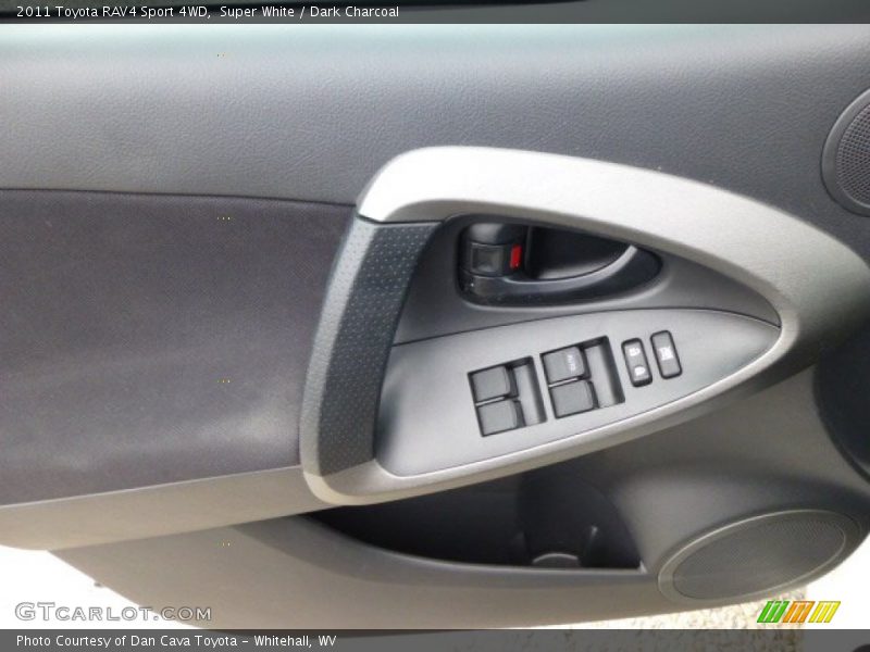 Super White / Dark Charcoal 2011 Toyota RAV4 Sport 4WD