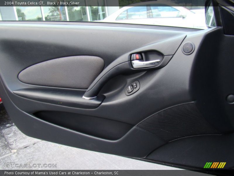 Black / Black/Silver 2004 Toyota Celica GT
