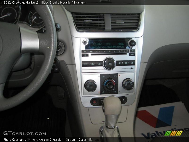 Black Granite Metallic / Titanium 2012 Chevrolet Malibu LS