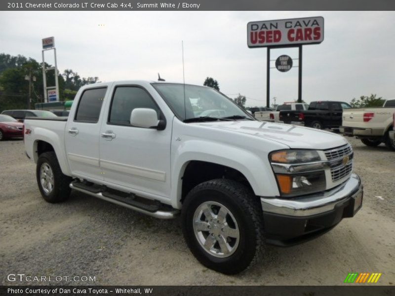 Summit White / Ebony 2011 Chevrolet Colorado LT Crew Cab 4x4