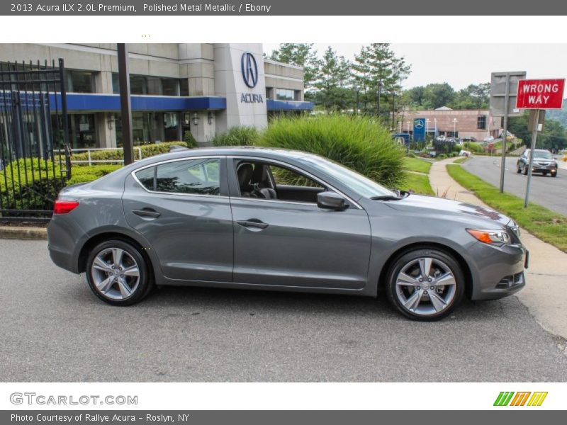 Polished Metal Metallic / Ebony 2013 Acura ILX 2.0L Premium