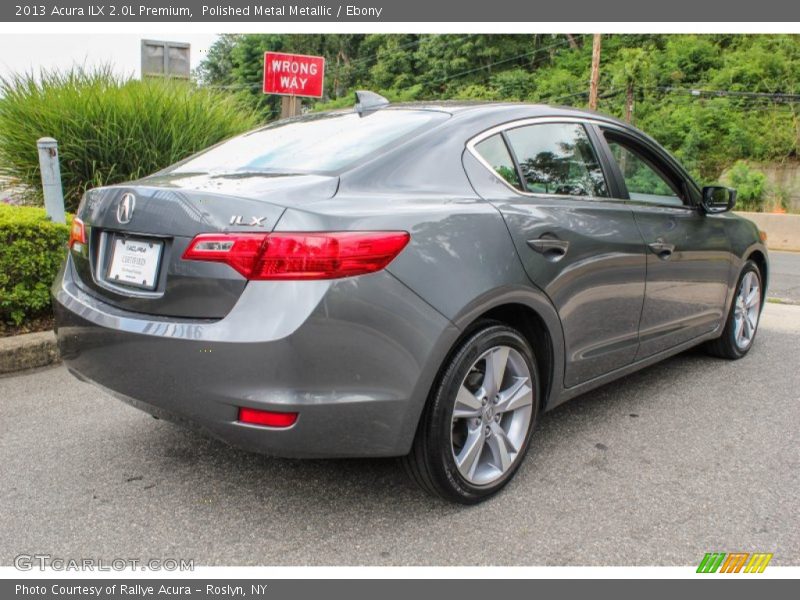 Polished Metal Metallic / Ebony 2013 Acura ILX 2.0L Premium