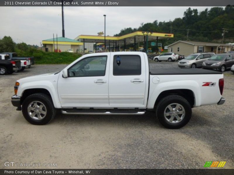 Summit White / Ebony 2011 Chevrolet Colorado LT Crew Cab 4x4