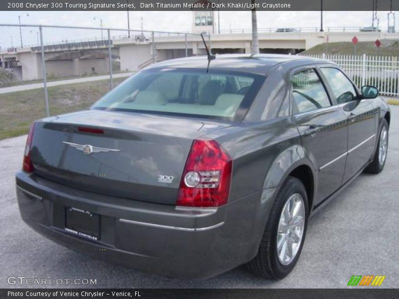 Dark Titanium Metallic / Dark Khaki/Light Graystone 2008 Chrysler 300 Touring Signature Series