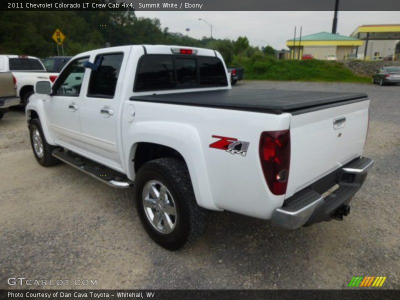 Summit White / Ebony 2011 Chevrolet Colorado LT Crew Cab 4x4