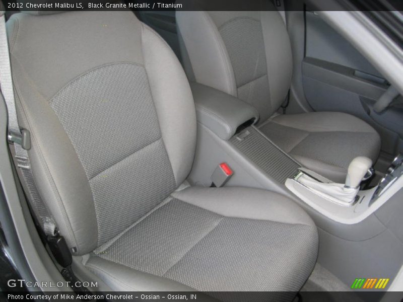 Black Granite Metallic / Titanium 2012 Chevrolet Malibu LS