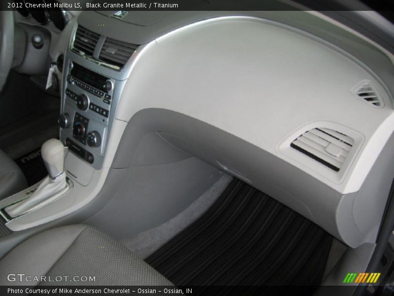 Black Granite Metallic / Titanium 2012 Chevrolet Malibu LS