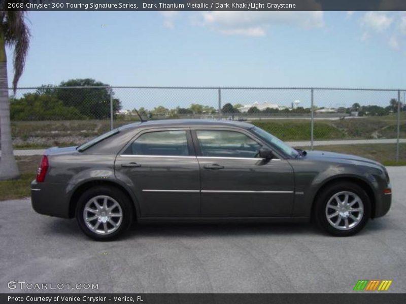 Dark Titanium Metallic / Dark Khaki/Light Graystone 2008 Chrysler 300 Touring Signature Series