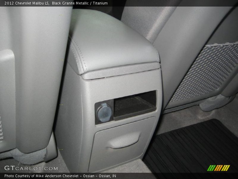 Black Granite Metallic / Titanium 2012 Chevrolet Malibu LS
