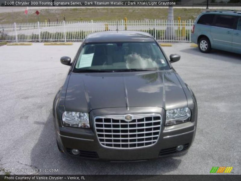 Dark Titanium Metallic / Dark Khaki/Light Graystone 2008 Chrysler 300 Touring Signature Series