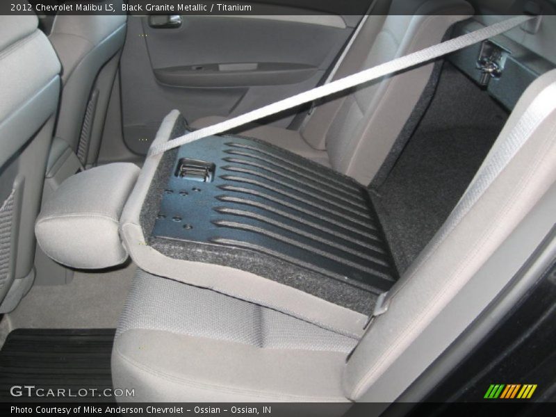 Black Granite Metallic / Titanium 2012 Chevrolet Malibu LS