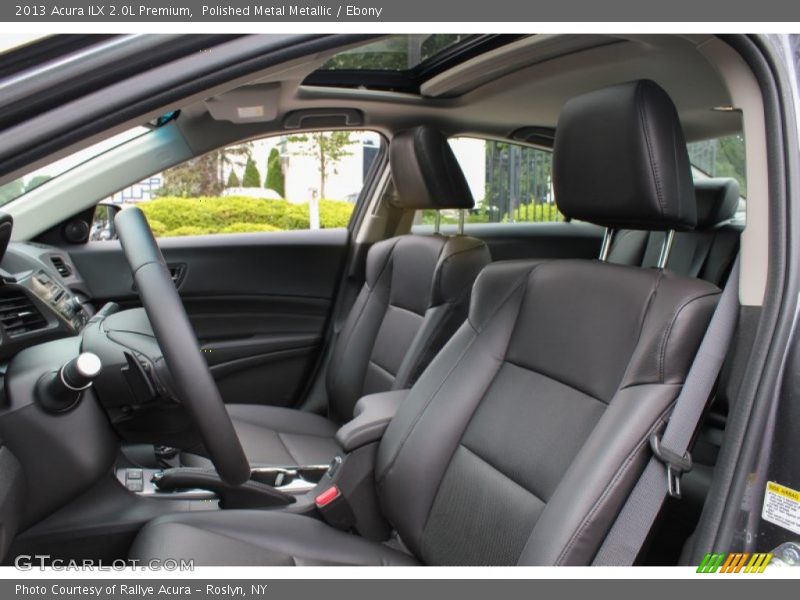 Polished Metal Metallic / Ebony 2013 Acura ILX 2.0L Premium