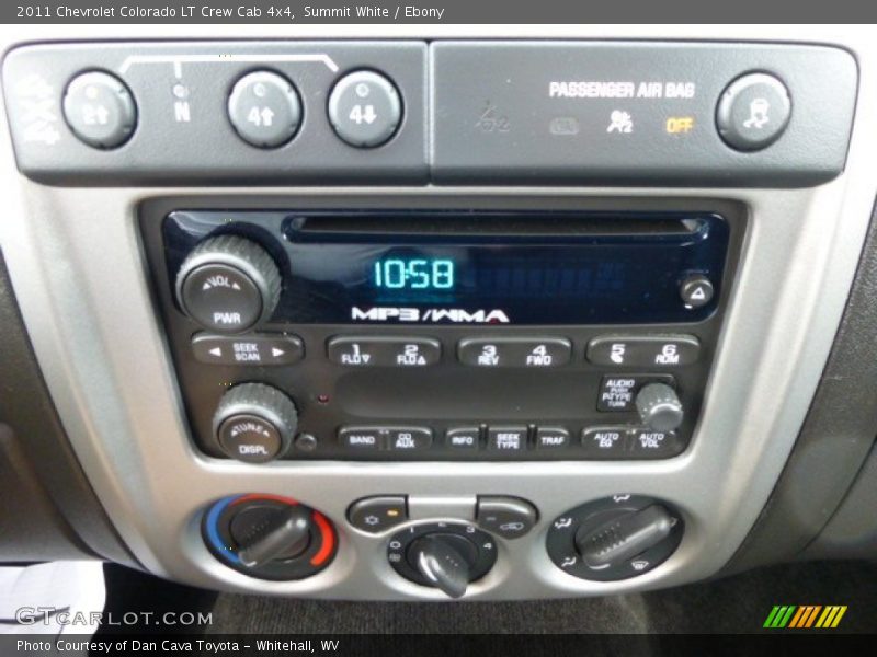 Summit White / Ebony 2011 Chevrolet Colorado LT Crew Cab 4x4