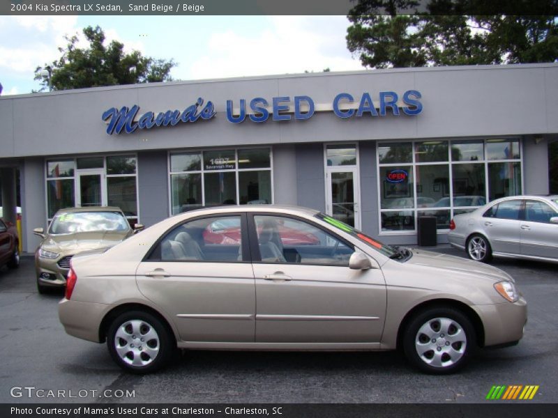 Sand Beige / Beige 2004 Kia Spectra LX Sedan