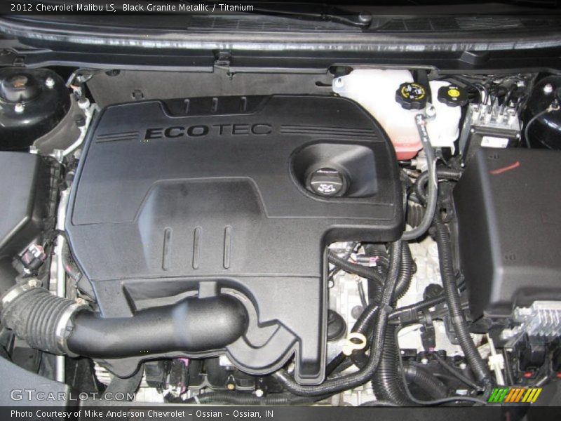Black Granite Metallic / Titanium 2012 Chevrolet Malibu LS