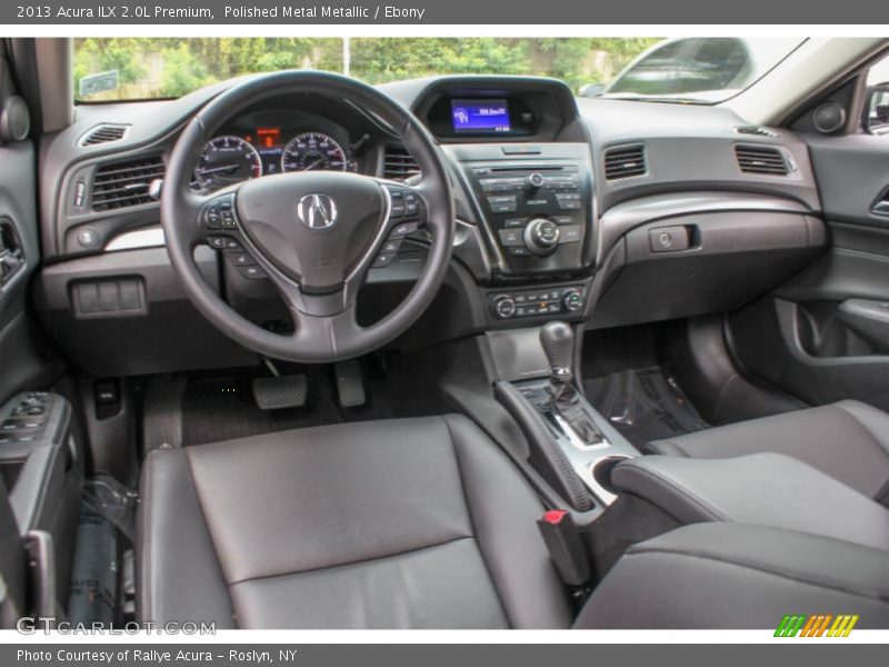 Polished Metal Metallic / Ebony 2013 Acura ILX 2.0L Premium