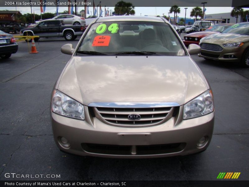 Sand Beige / Beige 2004 Kia Spectra LX Sedan