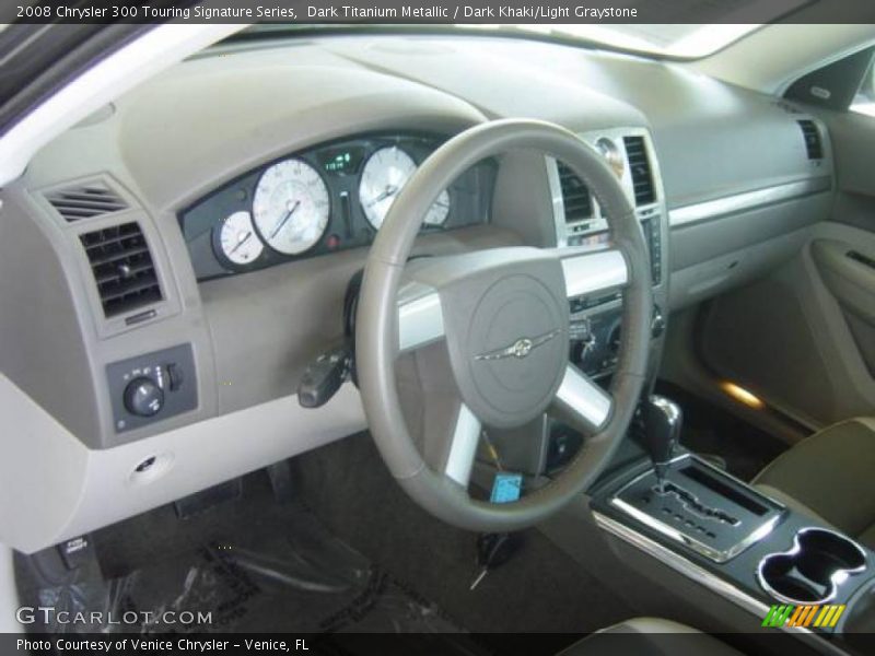 Dark Titanium Metallic / Dark Khaki/Light Graystone 2008 Chrysler 300 Touring Signature Series