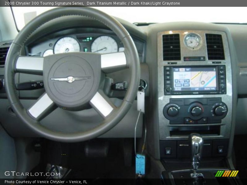 Dark Titanium Metallic / Dark Khaki/Light Graystone 2008 Chrysler 300 Touring Signature Series