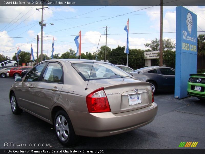 Sand Beige / Beige 2004 Kia Spectra LX Sedan