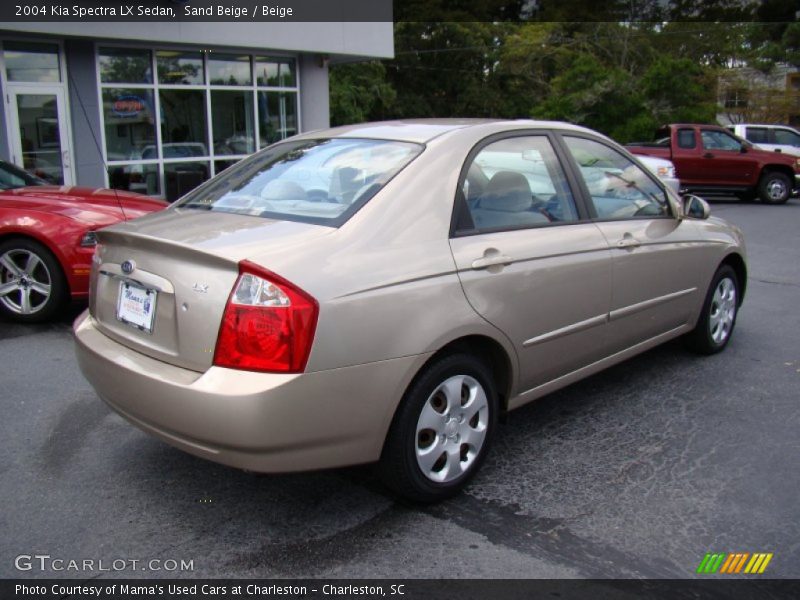 Sand Beige / Beige 2004 Kia Spectra LX Sedan