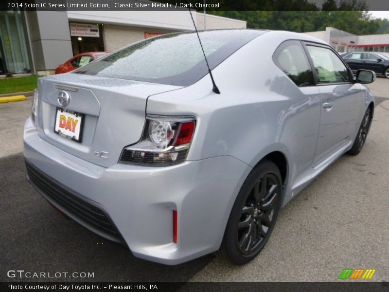Classic Silver Metallic / Dark Charcoal 2014 Scion tC Series Limited Edition