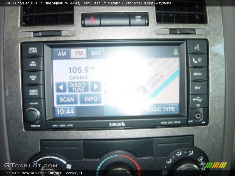 Dark Titanium Metallic / Dark Khaki/Light Graystone 2008 Chrysler 300 Touring Signature Series