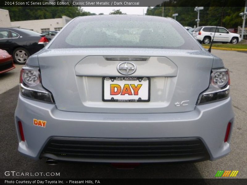 Classic Silver Metallic / Dark Charcoal 2014 Scion tC Series Limited Edition