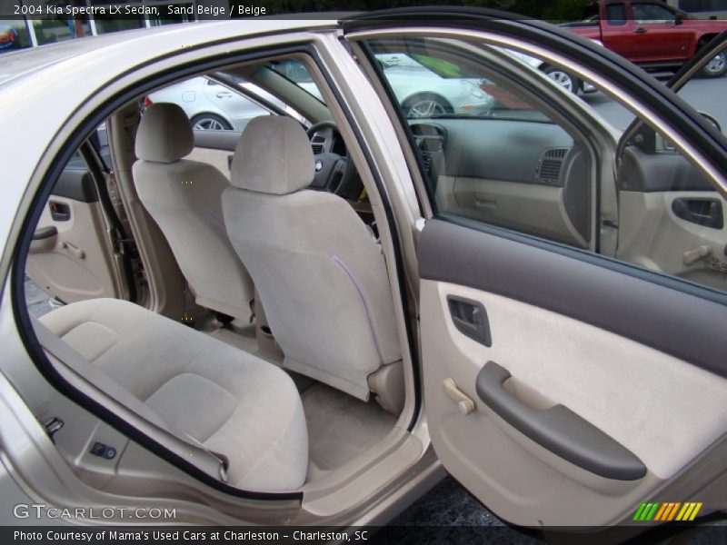 Sand Beige / Beige 2004 Kia Spectra LX Sedan