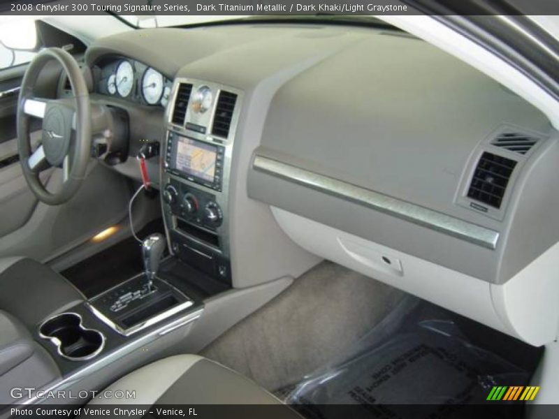 Dark Titanium Metallic / Dark Khaki/Light Graystone 2008 Chrysler 300 Touring Signature Series