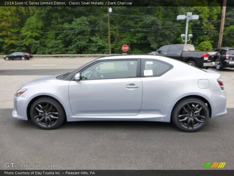 Classic Silver Metallic / Dark Charcoal 2014 Scion tC Series Limited Edition