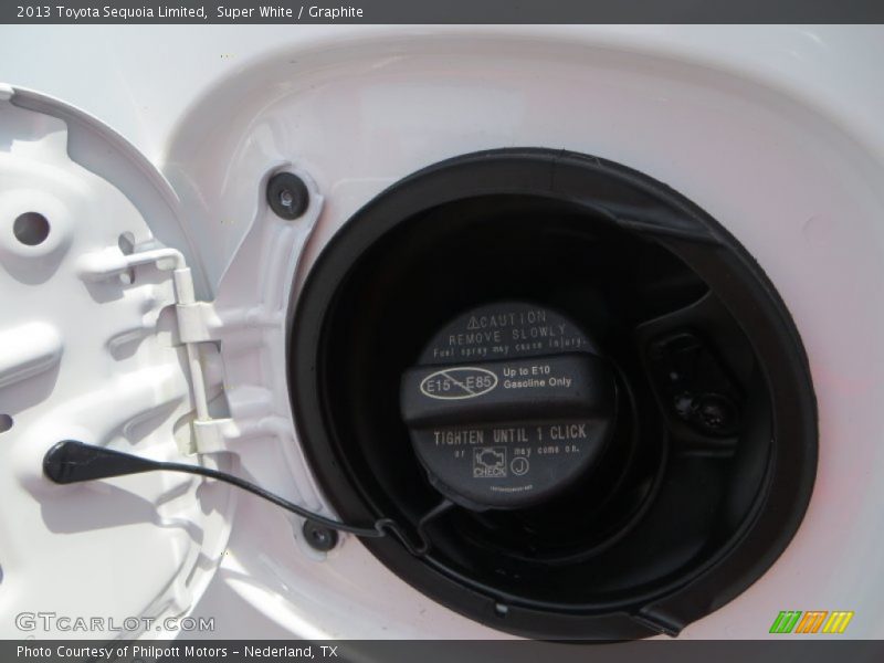 Super White / Graphite 2013 Toyota Sequoia Limited