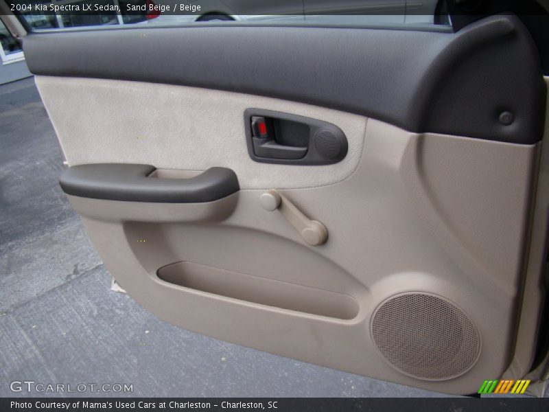 Sand Beige / Beige 2004 Kia Spectra LX Sedan