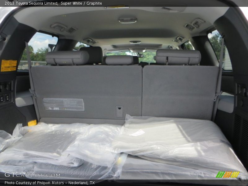 Super White / Graphite 2013 Toyota Sequoia Limited