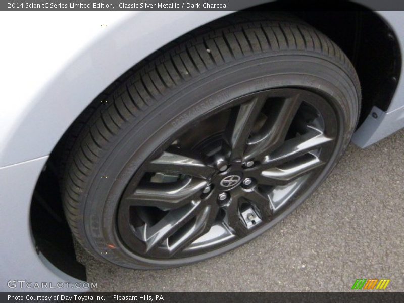 Classic Silver Metallic / Dark Charcoal 2014 Scion tC Series Limited Edition