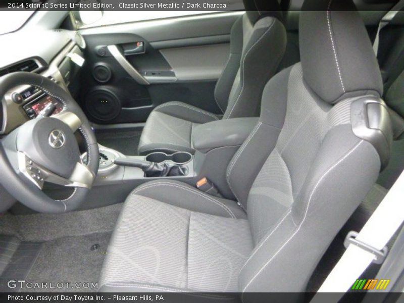  2014 tC Series Limited Edition Dark Charcoal Interior