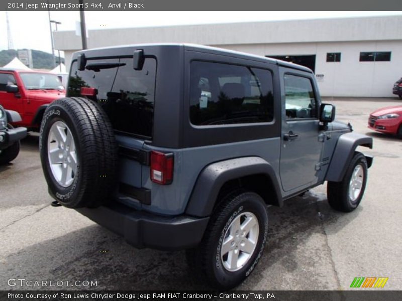 Anvil / Black 2014 Jeep Wrangler Sport S 4x4