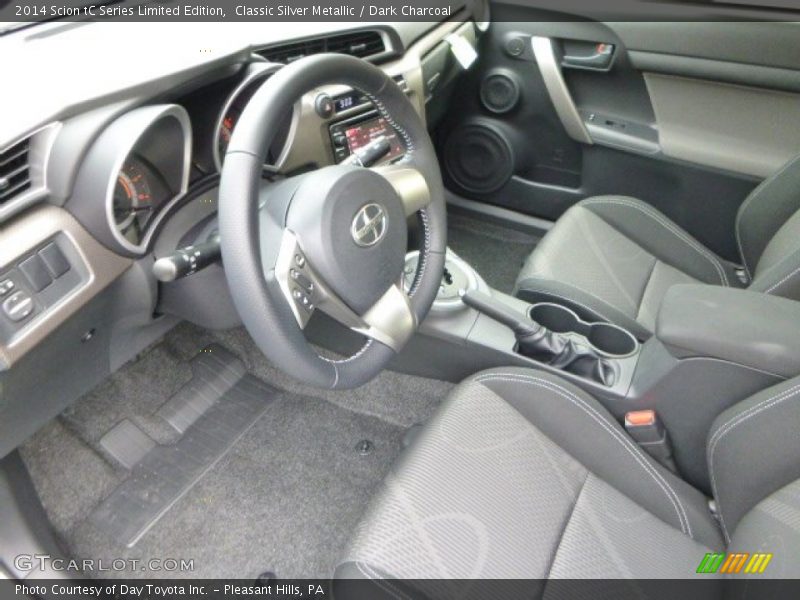 Classic Silver Metallic / Dark Charcoal 2014 Scion tC Series Limited Edition