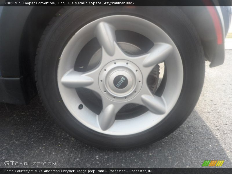 Cool Blue Metallic / Space Grey/Panther Black 2005 Mini Cooper Convertible