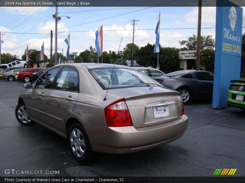 Sand Beige / Beige 2004 Kia Spectra LX Sedan