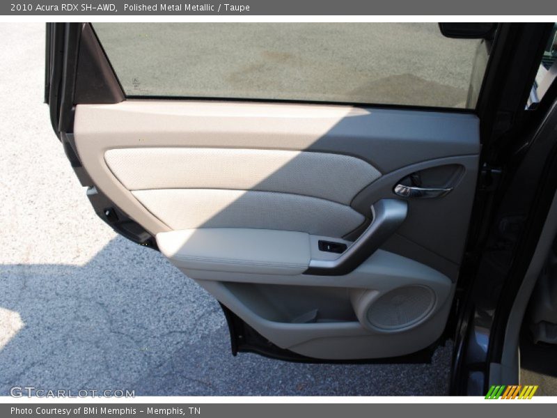 Polished Metal Metallic / Taupe 2010 Acura RDX SH-AWD