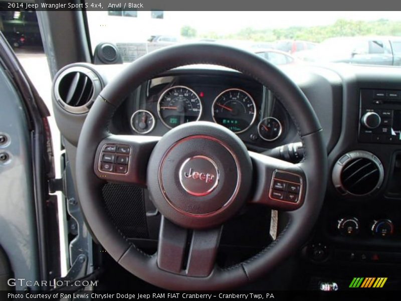  2014 Wrangler Sport S 4x4 Steering Wheel