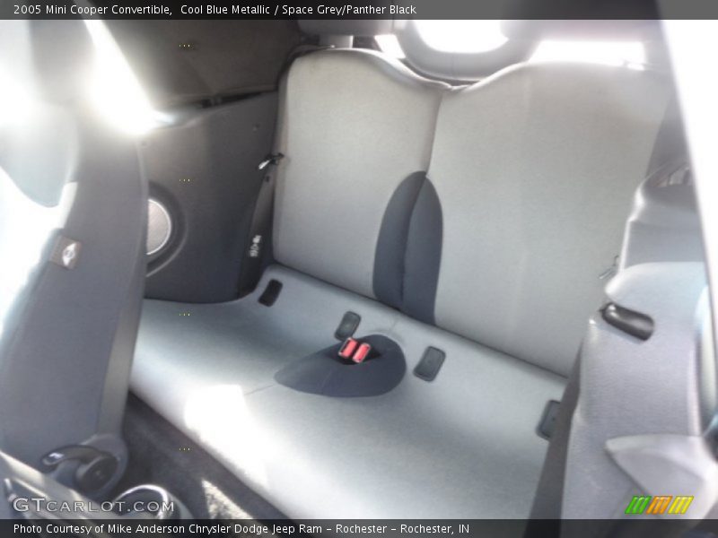 Cool Blue Metallic / Space Grey/Panther Black 2005 Mini Cooper Convertible