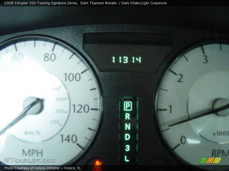 Dark Titanium Metallic / Dark Khaki/Light Graystone 2008 Chrysler 300 Touring Signature Series