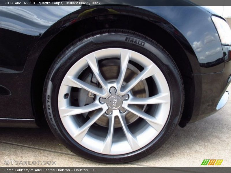 Brilliant Black / Black 2014 Audi A5 2.0T quattro Coupe