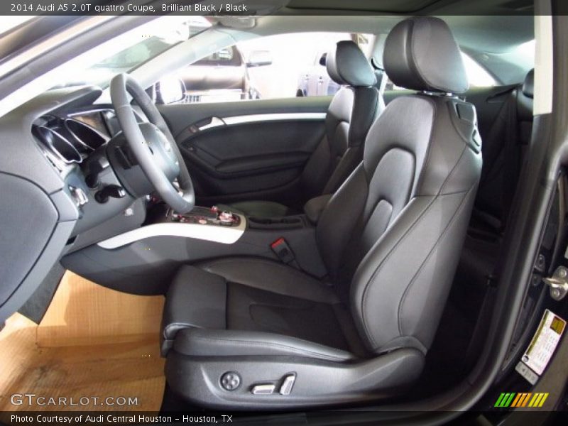 Brilliant Black / Black 2014 Audi A5 2.0T quattro Coupe