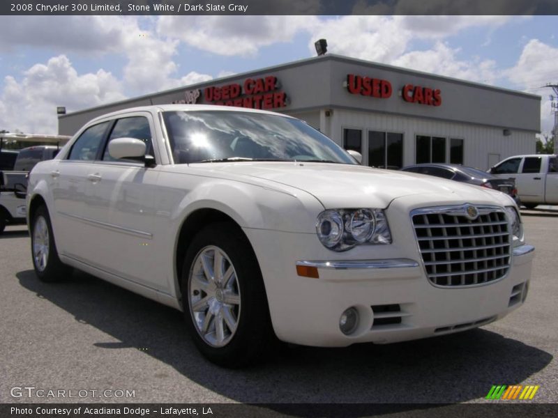 Stone White / Dark Slate Gray 2008 Chrysler 300 Limited