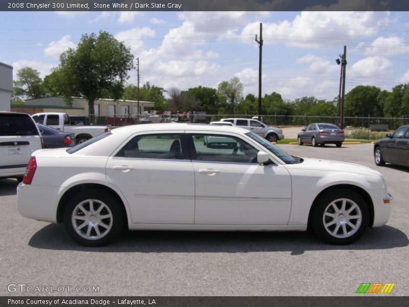 Stone White / Dark Slate Gray 2008 Chrysler 300 Limited